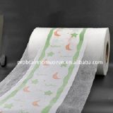 Baby Diaper Raw Materials Laminated Back Sheet Cloth Like Back Sheet