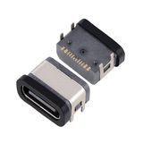 Mup Female 16pin USB Type C Waterproof USB2.0 on Board Soldering C-Type Socket Connector for PCB Iot POS