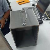 Semiconductor Box Aluminum Alloy Thickened Parts Box Stainless Steel Combined Parts Box Aluminum Alloy Box Custom Metal Mesh Box Distribution Box Lead Frame Box