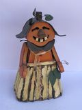 Wooden Pumpkin People (W038)