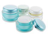 Round Clear Cosmetic Jar (Q7711)