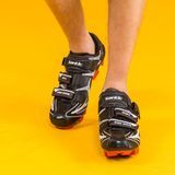 Santic MTB Cycling Shoes Professional Athletic Bicycle Sports Shoes Cleated Shoes Mountain Racing Sports Road Shoes S12009h