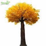Best Price Ornamental Foliage Plant Huge Artificial Ginkgo Autumn Tree