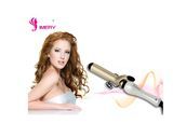 120W Popular Professional Salon PTC Hair Curling Iron with LED Light