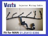 Injector Wiring Harness for Man Tga Tgx Euro 6 Truck 51254136386