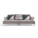 Armrest Fabric Sofa Eco-Friendly Fabric Sofa Modern Minimalist Fabric Sofa OEM Modern Fabric Sofa Manufacturer