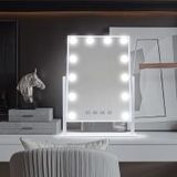 Factory Wholesale Lighted Vanity Makeup Cosmetic Mirror with Bluetooth