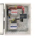 Zjbeny Bhs-12/1 1500V DC Solar PV Combiner Box 12 in 1 out 250A DC Isolator Switch for on/off Grid Solar Panel System
