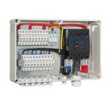 Zjbeny Bhs-10/1 1000V DC Solar PV Combiner Box 10 in 1 out 250A DC Isolator Switch for on/off Grid Solar Panel System