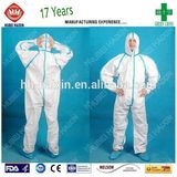 2015 Wholesale Disposable Non-Woven Anti-Static Waterproof High Level Type5/6 Coverall