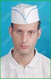 Wholesale Cheap Eco-Friendly Forage Hat for Chef with Blue Printing