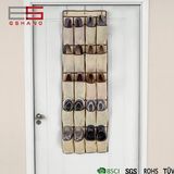 Collapsible Home Storage Polypropylene Fabric Hanging Organizer Over Door Shoe Racks