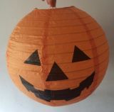 2016 Attractive Round Printed Color Pumpkin Paper Lantern Ball 12inch for Halloween Decoration Gift