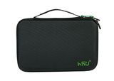 Large Green & Black Camera Carrying Cases Travel Bag for Gopro Accessories, Gopro Bags, Gopro Cases