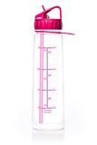 30oz Motivational Bottle Fitness Workout Sports Water Bottle with Unique Timeline