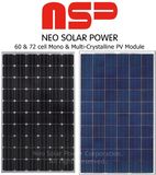 60 & 72 Cell Mono & Multi-Crystalline PV Module