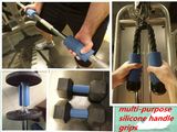 Dongguan Rifull Silicone Factory Silicone Grips for Barbell Dumbbell Weight Bars Kettlebells