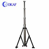 Pneumatic Light Tower Mast Aluminum Mobile TV Telescopic Antenna Mast with Tripod