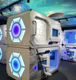 We Capsule Hotel Equipment Co., Ltd Factory Desing Colorful Capsule Hotel Bed Sleeping Pod