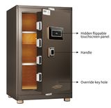 Ningbo Aipu Industrial Co., Ltd Flippable Panel Digital Keypad Safe Cabinet Fingerprint Safe