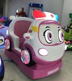Manufacture Coin Operated Police Car Alliance Kiddie Rides 17"HD Display with Cartoon TV or Racing Game Hot Sale