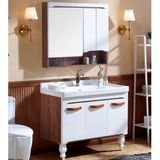 Guanghang Meijiaxing Bathroom Co.,Ltd. Luxury Wooden Bathroom Vanity Cabinet with LED Light