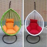 Foshan Shunde Yiming Furniture Co., Ltd Garden 12mm White Round PE Wicker/ Rattan Hanging/Swing Chair Cane Outdoor Furniture