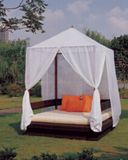 Patio/Garden Rattan/Wicker Daybed Romantic Furniture