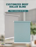 Pufeike Smart Blinds&Curtains Motorized Waterproof Roller Shades Blackout Flame Retardant Fabric Smart Roller Blinds