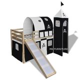 Qingdao Mingkun Furniture & Househo Solid Pine Wood Kids Castle Bunk Bed
