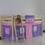 UK/France/Gemany Market Wooden Sladder Loft Bed