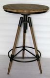 Fuzhou Elegant Home Accents Co., Ltd Wholesale Industrial Furniture Customize Bar Table with High Legs
