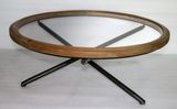 Fuzhou Elegant Home Accents Co., Ltd Wholesale Simple Glass Top Coffee Table with Kd Legs
