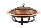 Zhejiang Wuyi Ocean Garden Furniture Co., Ltd. 28" Fire Pit with Real Copper Bowl (DS207)