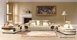 Piwangshijia-Dongsen Furniture Factory Deluxe Living Room Fabric With PVC Sofa (P716)