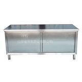 Shandong Lubao Kitchen Industry Co., Ltd. Stainless Steel Slipping-Door Worktables