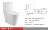 Siphonice One-Piece Closet (A-2019)