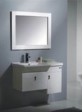 Zhejiang Hansigaobao Sanitary Ware Co., Ltd. White Modern MDF Bathroom Cabinet (HS-1057)