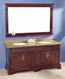 Foshan Bicho Sanitary Ware Co., Ltd. Oak Antique Bathroom Cabinet Oak Traditional Bathroom Cabinet (XF-468)