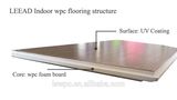 Anshan Linsen Wpc Co., Ltd 2014 Newest Zero Formaldehyde 100% Waterproof and Termite Proof WPC Flooring Like Hardwood Flooring
