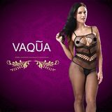 Pujiang Huade Knitting Factory Fish Net Bodystocking Sexy Lingerie Crotchless off Shoulder Body Stockings