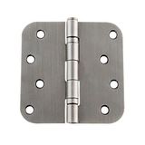 Shanghai Hautine Import and Export Co., Ltd. Flat Head Stainless Steel Hinge with 2 Ball Bearing, Satin Chromed, Round Angle