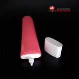 Guangzhou Ouxinmay Packaging Co., Ltd High Quality Oval Cosmetic Plastic Tube Packaging with Oval Screw Cap, Bb Cream Tube, Hand Lotion Cosmetic Packaging PE Tube