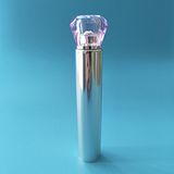 50ml Aluminium Collapsible Tube with Diamond Acrylic Cap, Empty Aluminum Squeeze Tube for Toothpaste