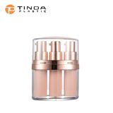 Three Tube Bottle Plastic Cosmetic Packaging Luxury Skincare Containers 15ml Airless Pump Bottle
