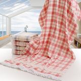 Gaoyang Anxin Towel Factory Beach Towel with Tassel