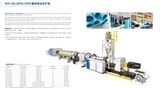 China Jwell Automatic Plastic Two Four Mount High Output PVC UPVC CPVC Pipe Making Machine