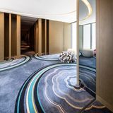 High Quality Customized Commercial Hotel Machine Made Wool Wall to Wall Axminster Floor Carpet