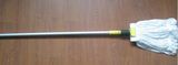 Floor Cleaning Cotton Mop with Plastic Top; Aluminum Stick