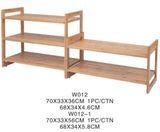 Multi-Layers 100% Bamboo Shoes Rack, Shoes Shelf, Storage Shelf, Display Shelf